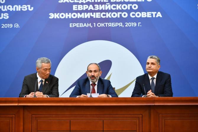 We highlight establishment of single gas market in EAEU – Pashinyan