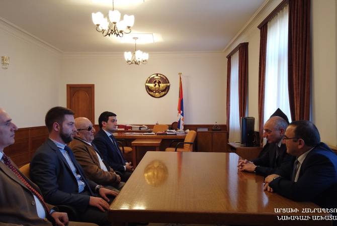 Президент Арцаха встретился с Ованесом Чекиджяном и Николаем Костандяном

