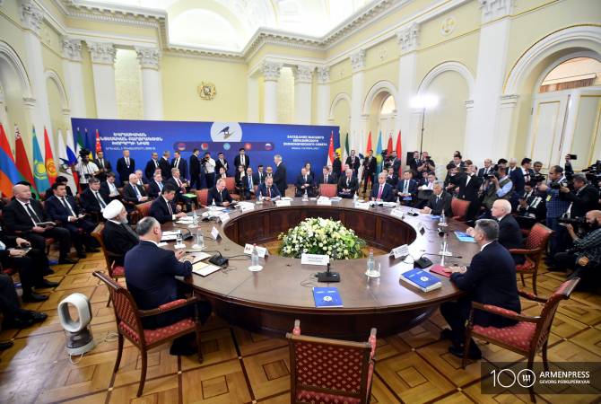 رئيس الوزراء نيكول باشينيان يقيّم قمة الاتحاد الاقتصادي الأوراسي في يريفان بالجيدة 