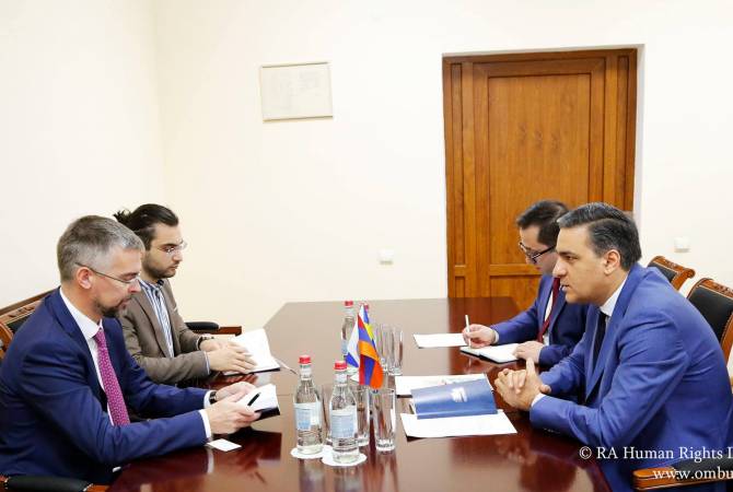 Մարդու իրավունքների պաշտպանն ընդունել է Հայաստանում Շվեդիայի արտակարգ և 
լիազոր դեսպանին