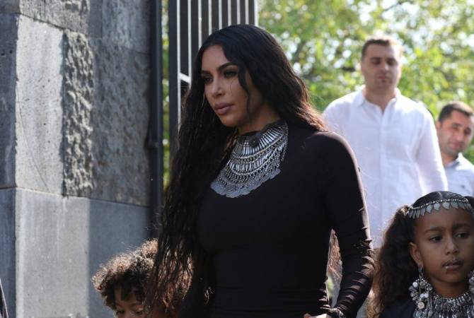 Kim Kardashian visits Temple of Garni in Armenia 