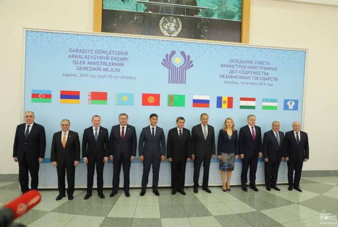 Mnatsakanyan participates in CIS Foreign Ministerial Council meeting  