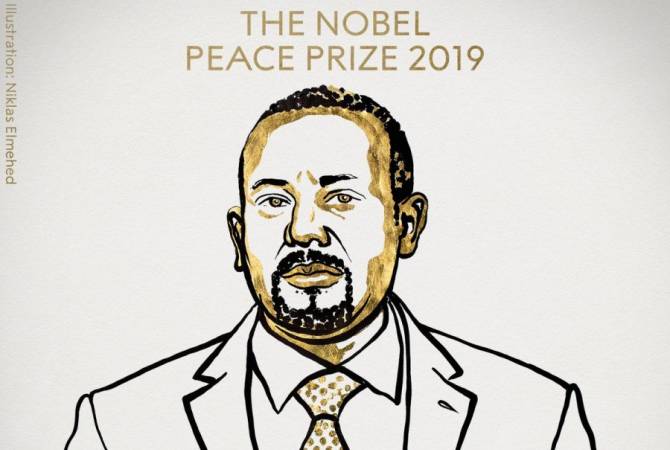 Խաղաղության Նոբելյան մրցանակը շնորհվեց Եթովպիայի վարչապետ Աբիյ Ահմեդին
