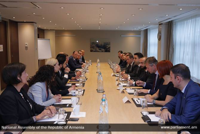 Inaugural session of Armenia-Netherlands parliamentary friendship group held in the Hague 