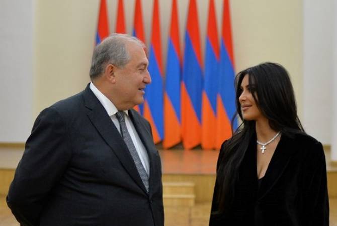 Kim Kardashian shares impressions from dinner held with Armenia’s President in Yerevan
