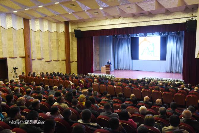 President of Artsakh attends final session of "Present and Future of Agriculture" conference