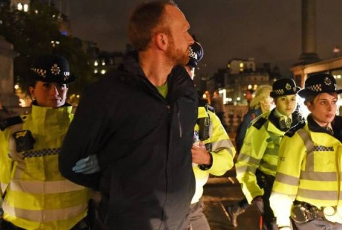 Полиция запретила активистам Extinction Rebellion протестовать в Лондоне