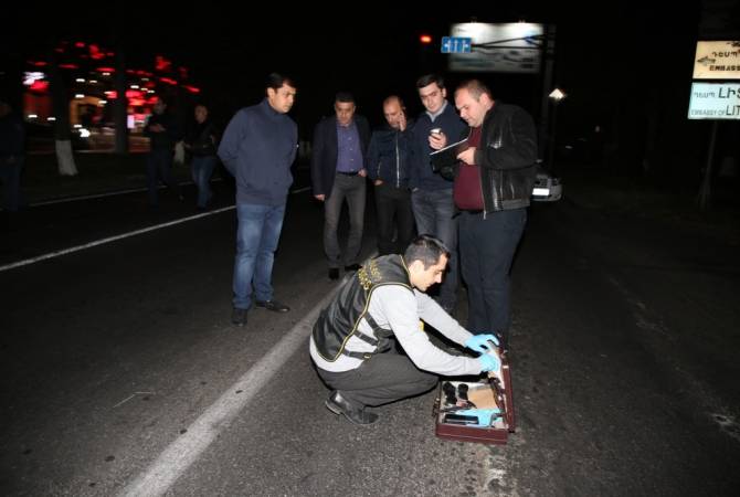В Ереване при исполнении служебных обязанностей убит полицейский