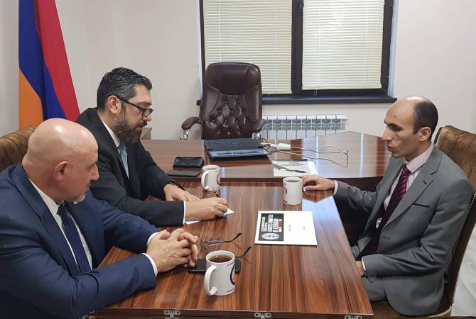 Омбудсмен Арцаха с делегацией Союза армянских юристов США обсудил вопросы 
сотрудничества