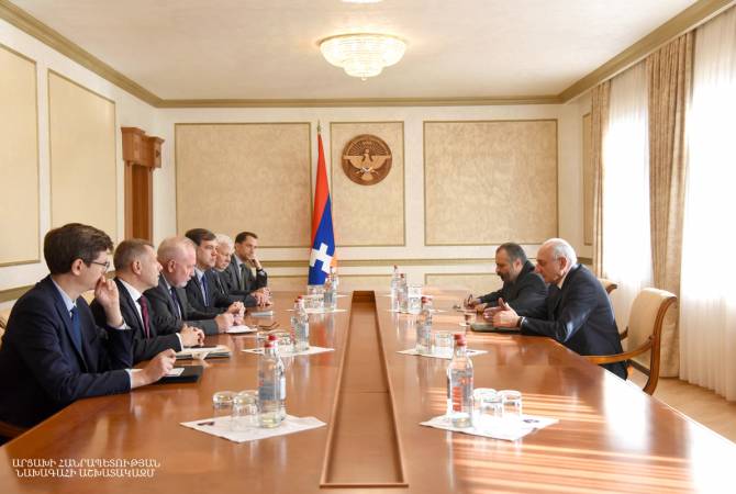 President of Artsakh receives OSCE Minsk Group Co-Chairs