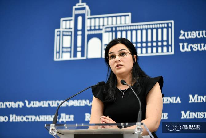 ՀՀ ԱԳՆ խոսնակն անդրադարձել է Ադրբեջանի և Թուրքիայի նախագահների 
հայտարարություններին 