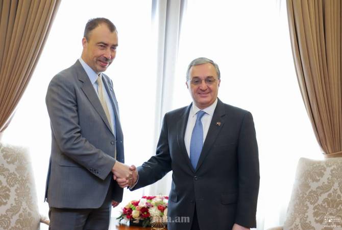 Armenian FM holds meeting with EU Special Representative Toivo Klaar