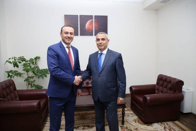 Секретарь Совета безопасности Армении и глава МИД Арцаха обсудили вопросы политики 
безопасности