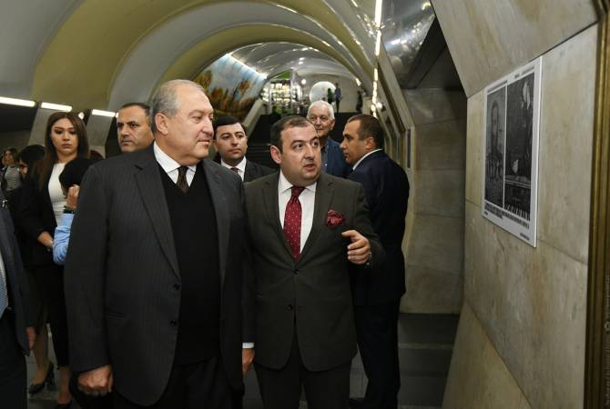  Президент Армении присутствовал на мероприятии, посвященном 150-летию Комитаса

 