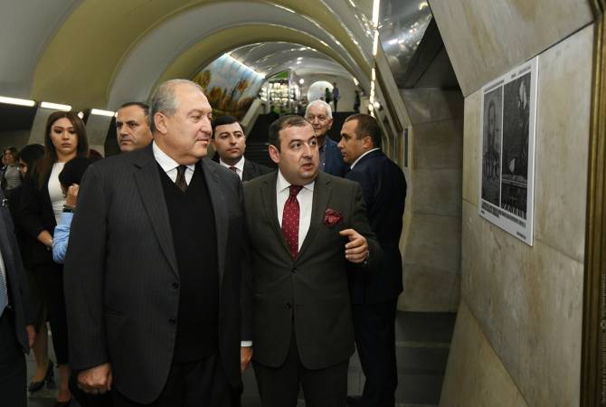 President attends Komitas event 