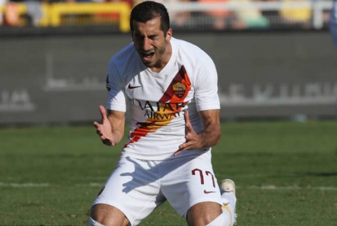 Mkhitaryan will miss the match against Sampdoria, A.S. Roma confirms