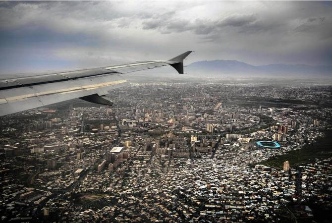Yerevan is older than Rome: Armenian pilot tells passengers of airplane flying to Italy