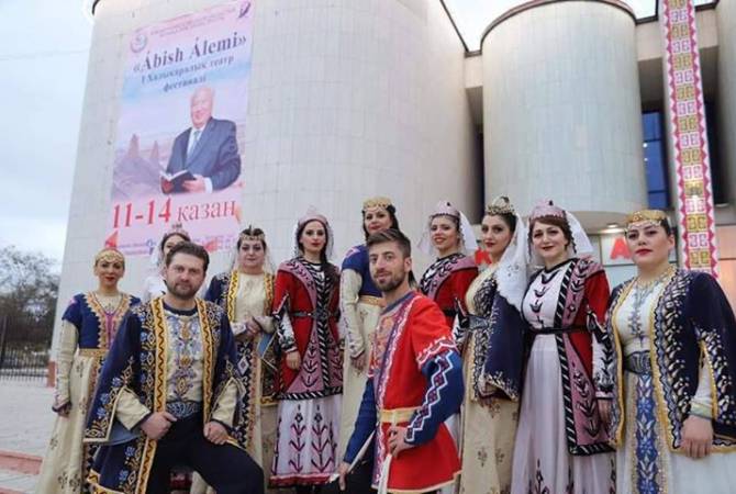 Վանաձորի դրամատիկական թատրոնը Ղազախստանում թատերական փառատոնի է 
մասնակցել 