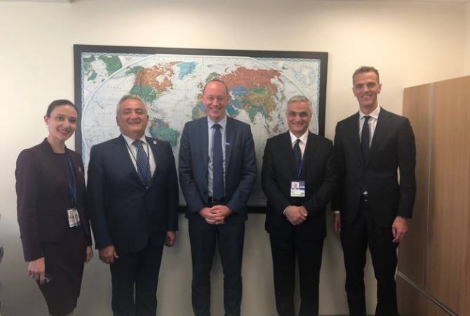 Armenian deputy PM meets with IMF Dutch-Belgian Subgroup’s Executive Director