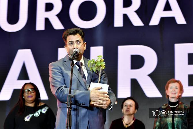 جائزة أورورا الأرمنية-الدولية للإنسانية-مليون $-بإسم الناجين عن الإبادة الأرمنية تُنمح لميرزا دنايي