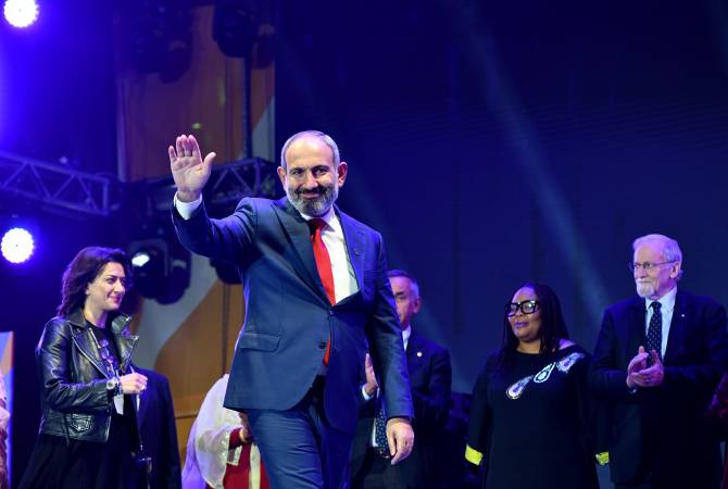 جائزة أورورا الإنسانية تعلّي مكانة أرمينيا ومنزلة الشعب الأرمني بالعالم-رئيس الوزراء نيكول باشينيان-