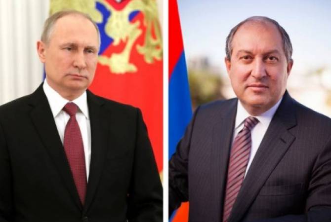 Armenian President sends condolence letter to Russian counterpart