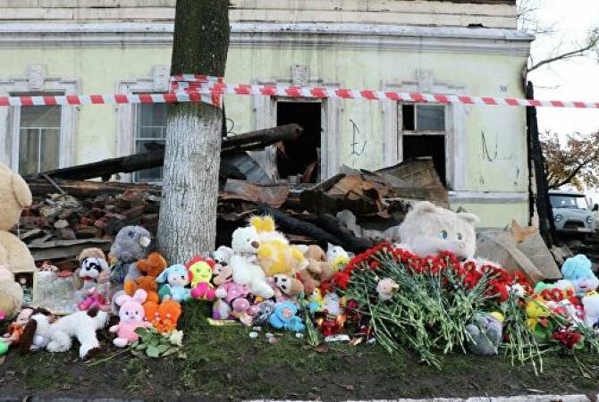 Трехдневный траур объявлен в Ростове, где при пожаре погибли семь человек