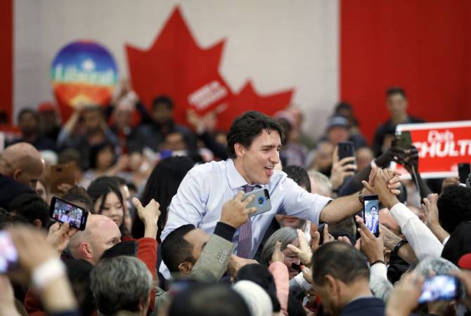 Либеральная партия Трюдо победила на парламентских выборах в Канаде