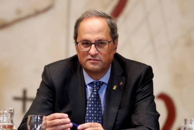 Глава Каталонии призвал Мадрид начать диалог без предварительных условий