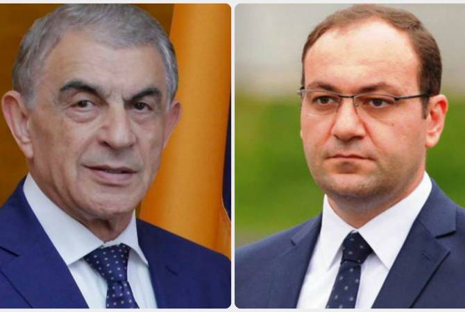 Ex-Speaker of Parliament suspected in usurping power when Hrayr Tovmasyan was installed to 
CC   