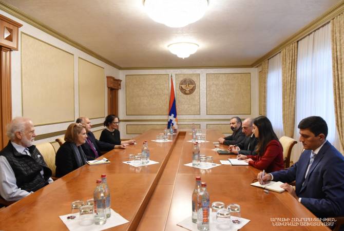 Bako Sahakian a rencontré des représentants de l'Assemblée arménienne d'Amérique
