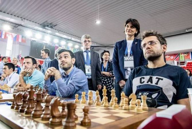 منتخب شطرنج أرمينيا للرجال يحرز فوزه الثاني في بطولة أوروبا للأمم- ضد كرواتيا-
