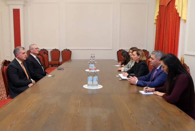 Deputy Speaker Lena Nazaryan holds meeting with Prince Radu of Romania 
