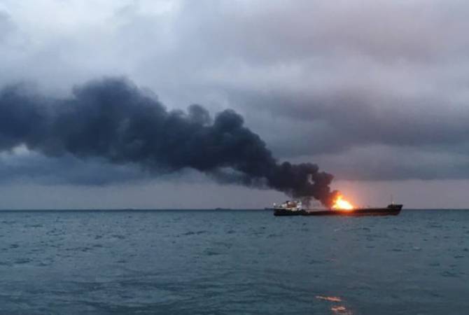 В Каспийском море взорвался катер компании SOCAR