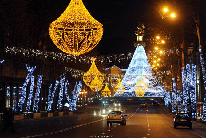  До миллиона долларов обойдутся Тбилиси новогодние праздники 