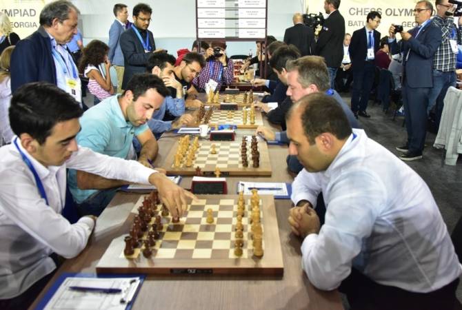  Чемпионат Европы по шахматам: Армения–Англия

 