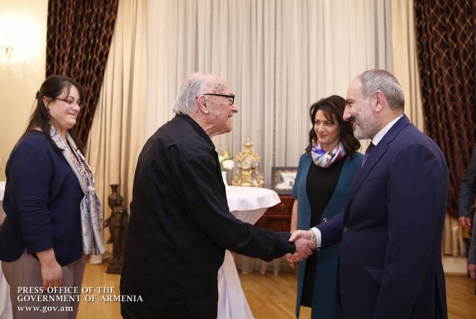 PM Pashinyan and Anna Hakobyan attend event dedicated to conductor Yuri Davtyan’s 90th 
anniversary