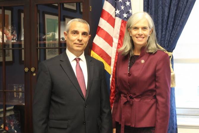 Artsakh FM Masis Mayilian met with U.S. Congressmembers 