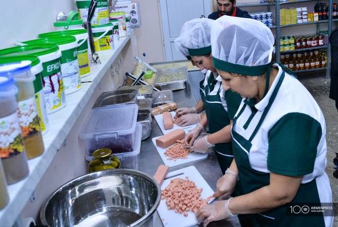  В УИУ  “Армавир” и “Нубарашен” внедрена новая система приготовления пищи

 