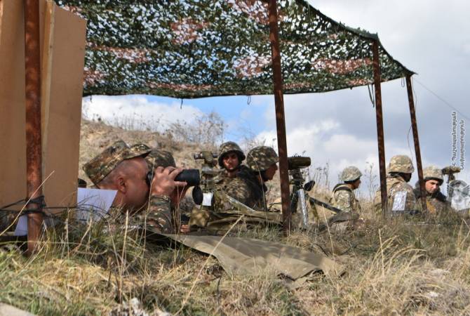 Armenian army holds battalion-sized live fire exercises 