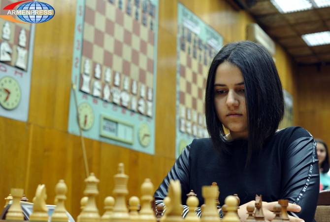 Анна Саркисян на чемпионате Европы по шахматам завоевала индивидуальную золотую 
медаль

