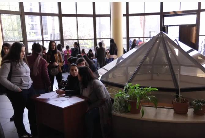 YSU Faculty of Armenian Philology Students go on strike and launch petition 