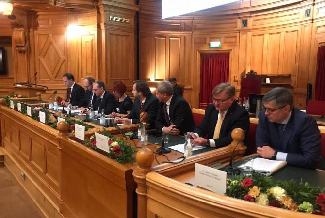 Глава МИД Армении в парламенте Швеции принял участие в дискуссии Восточного 
партнерства 

