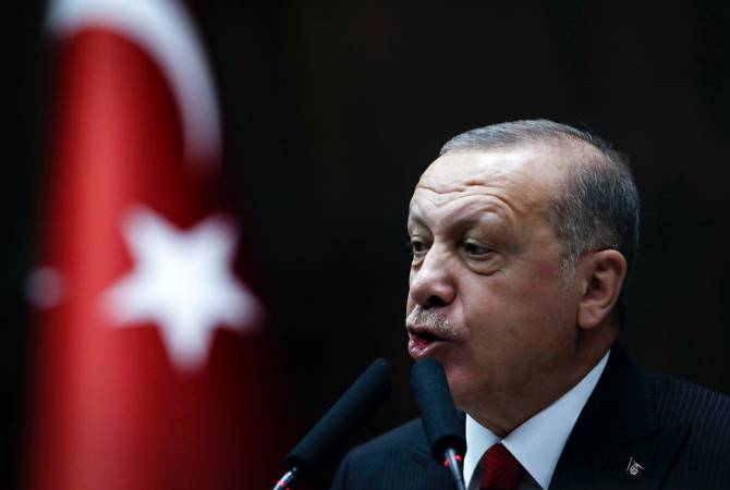  Эрдоган заявил, что курдские формирования не вывели своих бойцов с северо-востока 
Сирии 