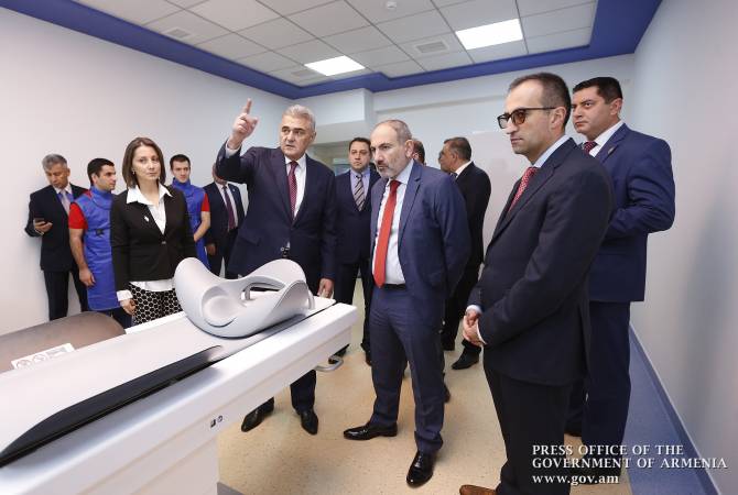 PM Pashinyan attends inauguration of state-of-the-art European Center of Nuclear Medicine in 
Yerevan