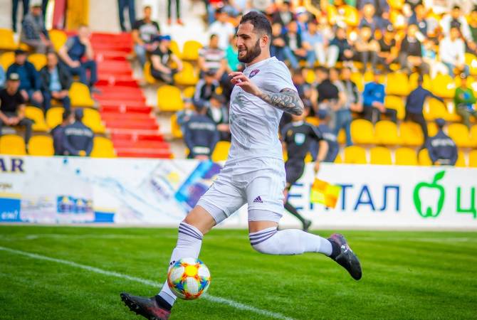 Тигран Барсегян забил гол в клубной  игре