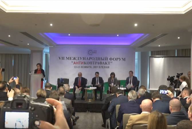 Anticontrafact International Forum 2019 kicks off in Yerevan, Armenia