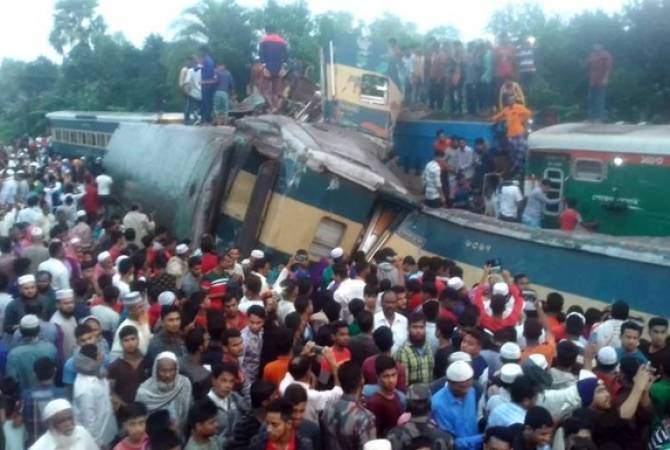 Բանգլադեշում երկու գնացքների բախման զոհերի թիվը հասել Է 16-ի. Reuters