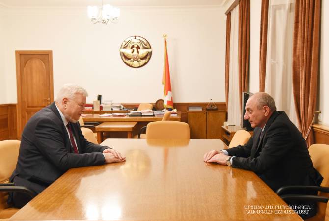 Artsakh’s President receives Personal Representative of OSCE Chairperson-in-Office
