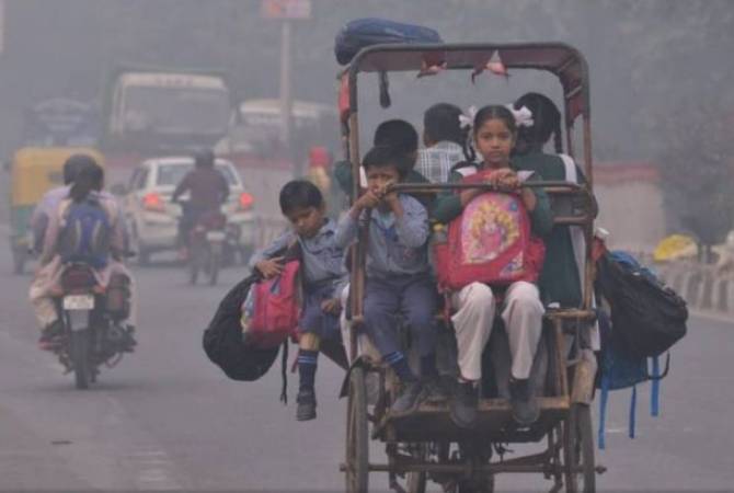Հնդկաստանի մայրաքաղաքում դպրոցները փակվել են օդի աղտոտվածության պատճառով